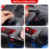 10PCS AllinRC RC Body Clips w/Pull Tabs & 4mm Hole Puncher for All 1/10 1/12 Scale Traxxas Arrma Redcat Axial Losi HSP HPI Kyosho RC Car Truck Crawler Body Shell Upgrades (1.2mm Rod Silver) view 4