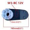 12V390 16000RPM Gearbox with DC Motor, RS390 12V Motor with Gear Box Children Electric Ride On Car Replacement Parts view 3