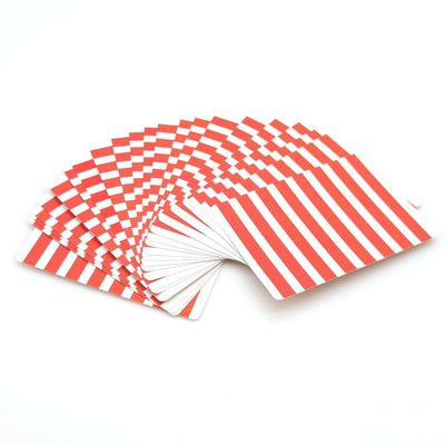AIMOFAMAG Fanning and Manipulation Cards Magic Trick Stage Magic Magician Use(Red White)