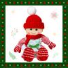 Zhanmai 12 Pcs Christmas Doll Accessories Clothes Christmas Doll Kit Includes Hats Socks Gloves Scarf Sets Costume Decoration(Cute Style) view 2