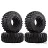 4PCS 2.2" Mud Grappler Rubber Tyre 2.2 Wheel Tires 120 * 48MM for 1:10 RC Rock for Crawler for for Traxxas TRX4 TRX-6 for Axial SCX10 90046 Modification Accessories view 1