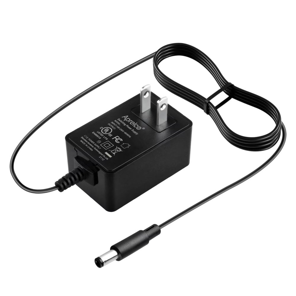 Aprelco UL Listed 6V AC/DC Adapter Compatible with Ingenuity InLighten Cradling Swing Cuddle Giraffe Model # 10218 Cradling Swing Piper Model # 60386 Cradling Swing Cambridge Model # 10258 6VDC
