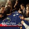RAYKEEP Poker Table Foldable (Black-84) view 2