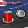 RAYKEEP Poker Table Foldable (Black-84) view 3