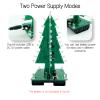 3pcs EIELE Colorful Christmas Tree Straight Leaf Model Welding Practice Practice Kit Kit for Beginners Suitable for School Education Welding Projects view 3