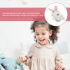 Abaodam Animal Slap Bracelet Rabbit Slap Bracelet Plush Bunny Stuffed Animal Hugger Snap Wristband for Kids Birthday Party view 3