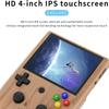 RG405V Retro Handheld Game, Android 12 Built-in 128G TF Card,4 inch IPS Touch Screen with Game Front-end,RG405V Supports 5G WiFi Bluetooth 5.0 Capable of Over 20 Game formats (Wood Grain) view 3