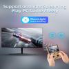RG405V Retro Handheld Game, Android 12 Built-in 128G TF Card,4 inch IPS Touch Screen with Game Front-end,RG405V Supports 5G WiFi Bluetooth 5.0 Capable of Over 20 Game formats (Wood Grain) view 4