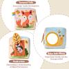 hahaland Baby Tissue Box Toy - Baby Toys 6-12 Months Montessori Toys for 6 Month Old Must Haves Valentines Day Baby Gifts Easter Basket Stuffers 6 9 12 18 Months Old Sensory Pulling Play Scarf Toy view 4