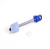 4140 Medium Carbon Steel+Aluminum 7075 Shock Absorber Shaft Core For Traxxas 1:5 X Maxx 6S / X Maxx 8S Monster Truck Upgrades - Blue view 1