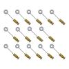 10* Handmade DIY Leather Craft Sewing Position Located Needles Fixed Suture Leathercraft Tool view 1