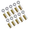 10* Handmade DIY Leather Craft Sewing Position Located Needles Fixed Suture Leathercraft Tool view 2