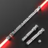 DAMIENSABER Upgrade RGB3.0 Smooth Swing Light Saber Double Blades,Motion Control Dueling Light Saber 16 Sound Fonts Light Sabers with Infinite Color and 16 Solid Color, Metal Hilt for Adult view 1