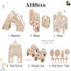 2B WOOD Personalized Wooden Car Track for Boys - Size S Toddler Race Track Toy Cars - Wooden Toy Cars Road with Additional Details - Montessori Kids Playing Sign for Street - Birthday Car Toy view 3