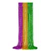 EOBOH 12PCS Mardi Gras Beads, Green Purple Gold Mardi Gras Metallic Costumes Necklaces Bulk, Mardi Gras Beads Necklace Costumes Accessory Sets for Parade Throws Party Decorations Favor Supplies view 1