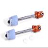 4140 Medium Carbon Steel + Aluminum 7075 Shock Absorber Shaft Core Kit for GPM Optional & Original Traxxas 1:5 X Maxx 6S / X Maxx 8S Shock Absorbers - Orange view 1