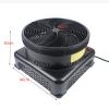 LIYUANJUN Inflatable Tube Man Air Blower, 550W Portable Blower Fan For Air Tube Puppet Advertising Dancer Wind Tube Air Model 17.7Inch Outdoor Inflatable Flying Guy Blower 110V 60HZ view 3