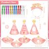 HOWAF 2026 News Year's Eve Party Supplie, Happy New Year Headband Tiara, New Years Glasses 2026, New Years Top Hats, Fringe Noisemaker Blowout for New Year Eve Party Supplies Favors, Rose Gold view 3