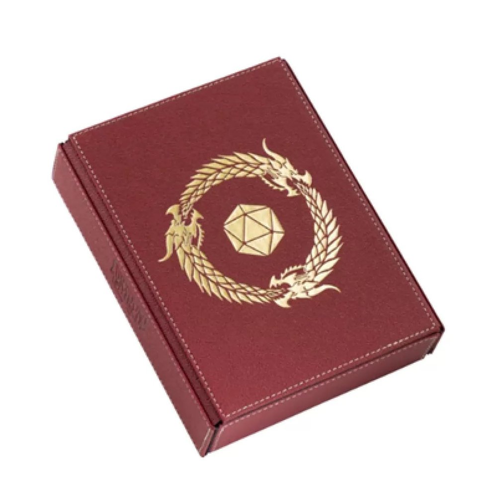 Dragon Shield RPG: Dice Companion  Blood Red - Durable and Sturdy Dice Companion  Compatible with Board Games, D&D DND Dungeons and Dragons, and TCGs/OCGs
