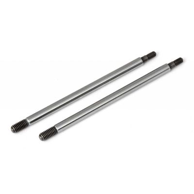Team Associated FT Chrome Shock Shafts,3.5 x 44.5mm, ASC81612