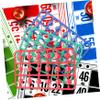 TOYANDONA 196pcs Lottery Game Balls Simple and Creative Design Useful for Raffle Game Prop Bingo Balls Party Activity view 4