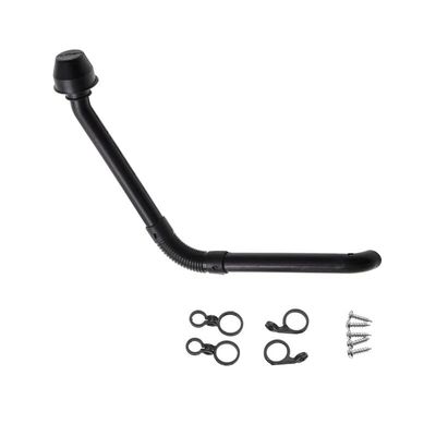 BrewJa Plastic Snorkel Exhaust Pipe Compatible with 1/10 RC Crawler Traxxas TRX4 TRX-4 Defender D90 D110 Body Shell Parts