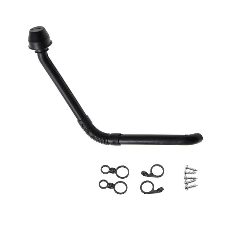 BrewJa Plastic Snorkel Exhaust Pipe Compatible with 1/10 RC Crawler Traxxas TRX4 TRX-4 Defender D90 D110 Body Shell Parts