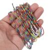 LUBINGSHINE 100 Pieces Handmade Braided Bracelets Assorted Colors Thread Friendship Bracelet Wristband Anklet Lucky Bracelet Couple Bangle view 2