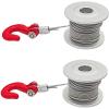BrewJa 2PCS 25T Steering Gear Servo Winch Wheel Drum for 1/10 RC Crawler Car Traxxas TRX4 Axial SCX10 90046 D90 D110 Tamiya view 1