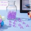 200 Pieces 0.86 Inch Baby Pacifier Baby Shower Plastic Pacifier for Baby Shower Pacifier, Baby Shower Gender Show Party Decoration DIY Birthday Party Gift (Purple) view 4