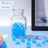 200 Pieces 0.86 Inch Baby Pacifier Baby Shower Plastic Pacifier for Baby Shower Pacifier, Baby Shower Gender Show Party Decoration DIY Birthday Party Gift (Blue) view 4