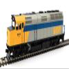Walthers Mainline 910-9475 HO Scale EMD F40PH - Standard DC - VIA #6429 view 1