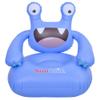 24" Blue Monster Inflatable Poolside Kids Chair Plastic view 1
