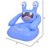 24" Blue Monster Inflatable Poolside Kids Chair Plastic view 2
