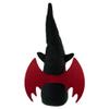 17" Black and Red Halloween Girl Gnome with Bat Wings view 4