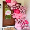 Pink Balloons Metallic Pink Balloon, 60Pcs 12Inch Chrome Deep Light Pearl Hot Pink Latex Balloons for Birthday,Wedding,Baby Shower,Princess Theme Party Decorations view 2