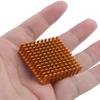 XYWHPGV Aluminum Heat Sink Heatsink Radiator Fin 40x40x11mm 4pcs Gold Tone(6cfc1 a3df7 b4608 17108 85ca4 4c380 view 2