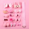 0-6 months baby girl hair accessories hairpins (Baby Pink) view 1