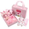 0-6 months baby girl hair accessories hairpins (Baby Pink) view 3