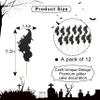 12pcs Halloween Witch Baby Shower Cupcake Toppers - Cauldron Witch Gender Reveal Party Decorations, Halloween Boy or Girl Cupcake Toppers view 4