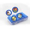 HAKITAROOM Personalized Poker Chips - Customized Game Accessories with Various Sizes - 100 Pieces Boxed, 19 Colors (1 Inch/25MM, Royal Blue) view 2