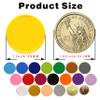 HAKITAROOM Personalized Poker Chips - Customized Game Accessories with Various Sizes - 100 Pieces Boxed, 19 Colors (1 Inch/25MM, Royal Blue) view 3