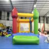 Inflatable Mini Bounce House Castle with Air Blower, 10ft x 8ft x 8ft Outdoor Indoor Bouncy Castle for Kids Party Wedding view 1