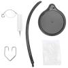 Sand Pendulum Board, Sand Table Lightweight Unique Non?Toxic Safe Gravity Sand for Office Study Living Room, Bedroom, Desktop(Black) view 3