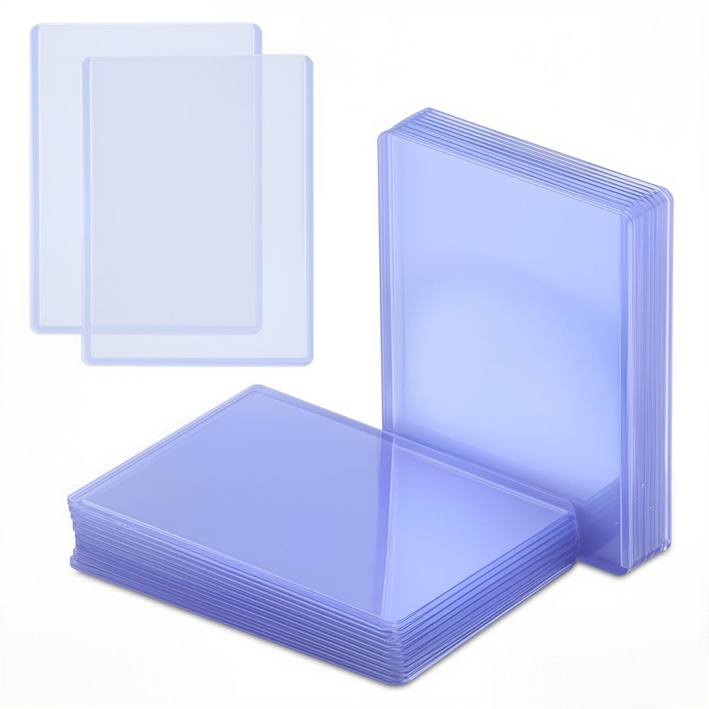 20 Pack 3"x4" Card Sleeves Hard Plastic Standard Top Loaders for Cards, Baseball Card Protectors Hard Plastic, for Football Card, Photocard, Trading Card, Game Card