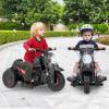 OLAKIDS Kids Motorcycle, 6V Electric Ride On Car with Automatic Bubble Function, Foot Pedal, Headlight, Music, 3 Anti-Skip Wheels Vehicle for Children, Toddler Ages 3+ view 2