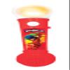 Lexibook Miraculous Illuminated Microphone for Kids Musical Toy Built-in Speaker Light Effects Includes Demo Melodies Red MIC80MI view 2