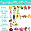 Baaxxango 24 Pcs Wind Up Toys Assorted Animals Bulk Flipping Walking Jumping Clockwork Toy,Wind Up Animal Party Favors Toy for Birthday Birthday Party Favors,Classroom Prizes,Treasure Box view 3