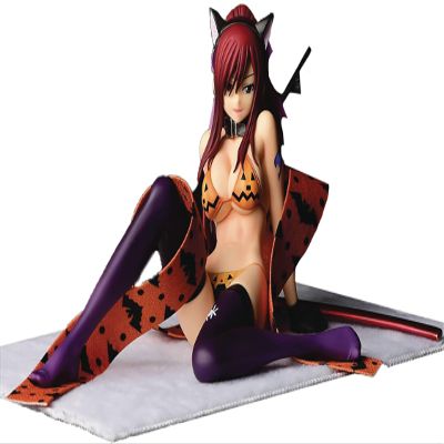 Fairy Tail: Erza Scarlet (Halloween Cat) Gravure Style 1:6 Scale PVC Figure