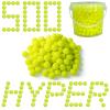 500 Rounds Refill Pack Balls Ammo for Nerf Hyper Blaster Series Stock Up Hyper Games(Bucket) view 1